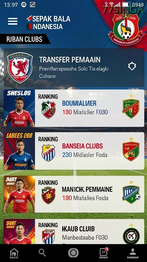 Sistem Pembayaran 77singa screenshot